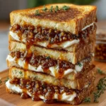 Grilled Fig Jam Sandwich