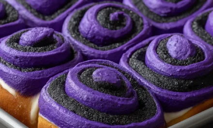 Halloween Cinnamon Rolls: A Spooktacular Treat