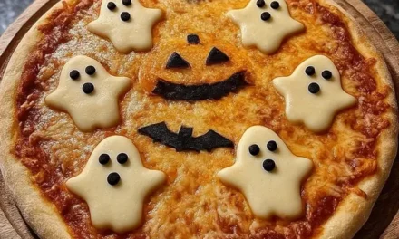 Spooktacular Halloween Pizza with a Magical Twist