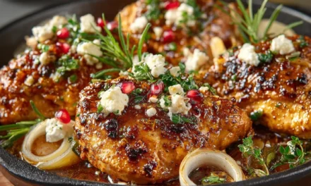 Incredible 30-Minute Hot Honey Feta Chicken