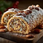 Italian Nut Roll Cookies