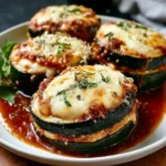 Layered Zucchini Ricotta Melts with Marinara