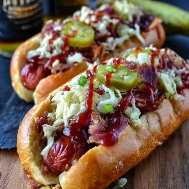 Loaded Kansas City Hot Dogs: A Delightful Backyard Classic