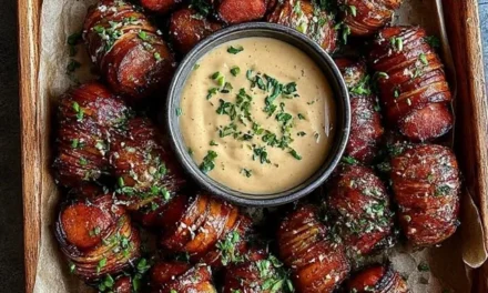Mustard Hasselback Kielbasa Bites: A Delightful Appetizer