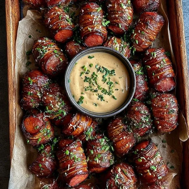 Mustard Hasselback Kielbasa Bites: A Delightful Appetizer