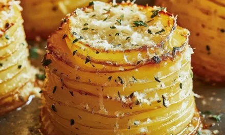 Parmesan Potato Stacks: A Quick and Foolproof Side Dish
