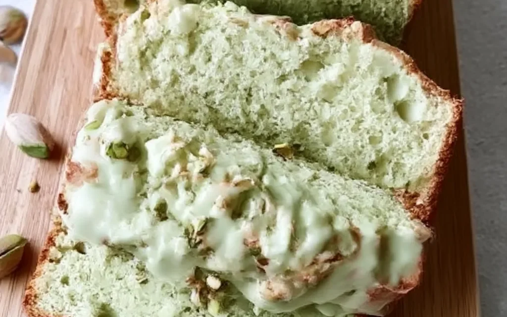 Pistachio Pudding Bread – Deliciously Easy and Flavorful