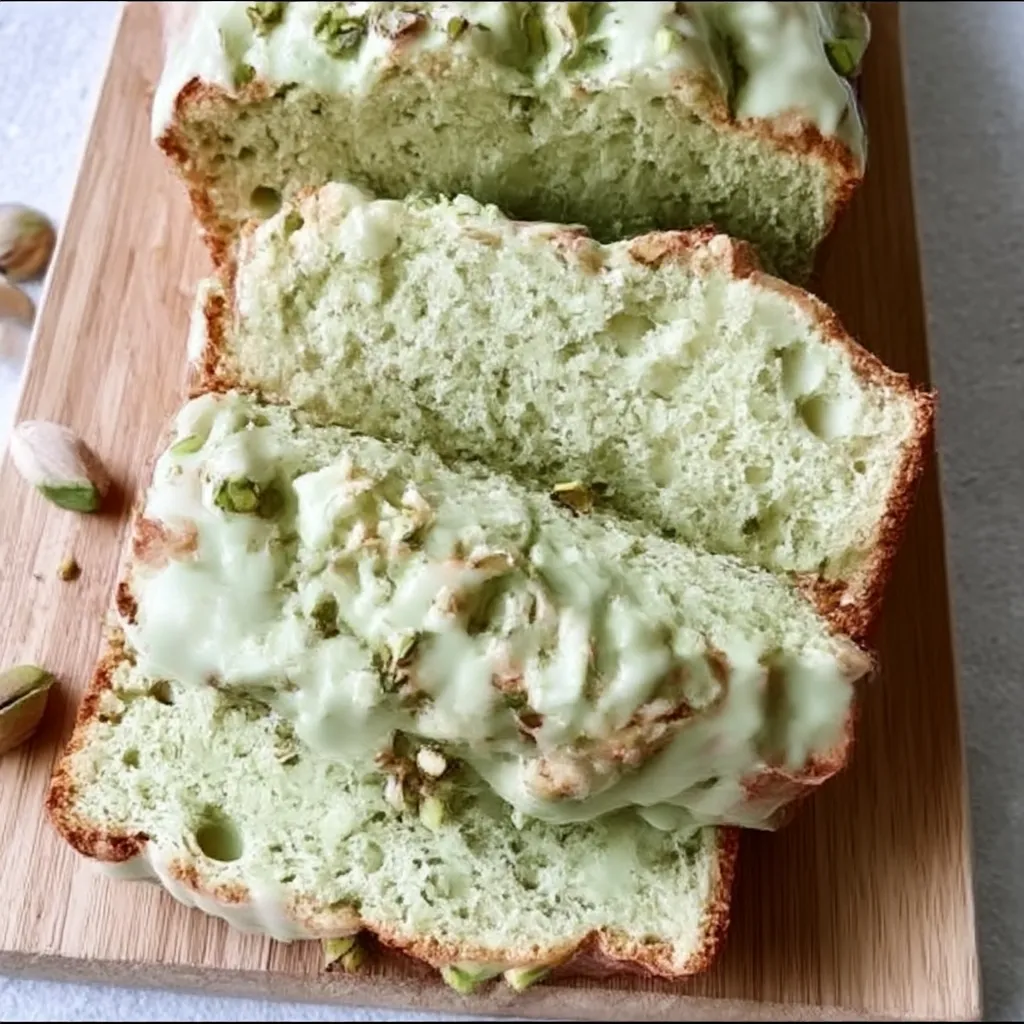 Pistachio Pudding Bread – Deliciously Easy and Flavorful - Forkful Kitchen