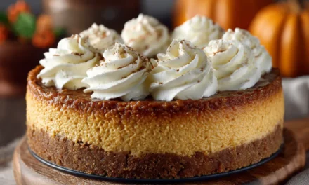 Pumpkin Cheesecake: A Decadent Autumn Delight