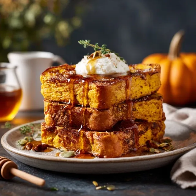 Pumpkin French Toast Breakfast: A Scrumptious Family-Style Treat