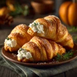 Pumpkin Pie Crescent Rolls with Cream Cheese Filling