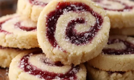 Rasberry Swirt Shortbread Cookies: A Classic Holiday Treat