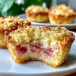 Rhubarb Coconut Macaroon Tarts