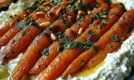 Roasted Carrots With Whipped Ricotta and Hot Honey: A Scrumptious Side Dish