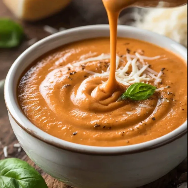 Roasted Red Pepper Gouda Soup: A Quick and Delightful Recipe