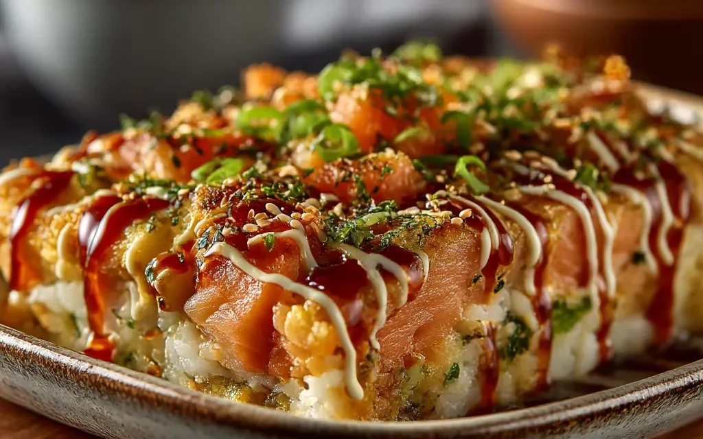 Salmon Sushi Bake: A Deliciously Effortless Dish