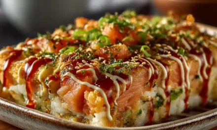 Salmon Sushi Bake: A Deliciously Effortless Dish