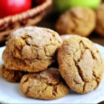 Soft Batch Apple Cider Gingersnap Cookies