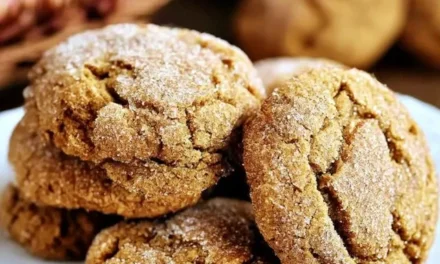 Soft Batch Apple Cider Gingersnap Cookies – A Delightful Seasonal Treat