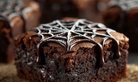 Spiderweb Brownies: Devilishly Delicious Halloween Dessert
