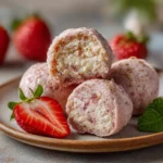 Strawberry Cheesecake Protein Balls