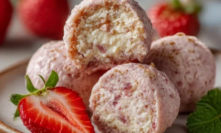 Strawberry Cheesecake Protein Balls – A Guilt-Free Indulgence