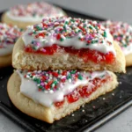 Strawberry Pop Tart Sugar Cookies