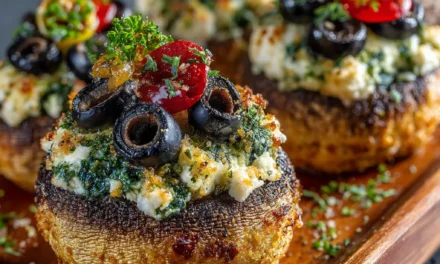 Stuffed Mushroom Eyeballs: A Delightful Halloween Appetizer