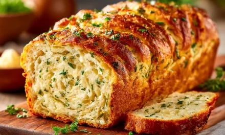 Swirled Garlic Herb And Cheese Bread – A Delightful Homemade Treat