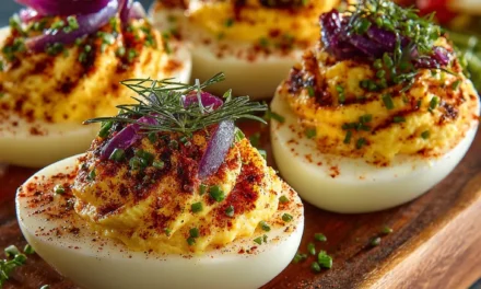 Thanksgiving Deviled Eggs: A Delightfully Easy and Flavorful Appetizer