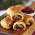 Turkey & Cranberry Sausage Rolls