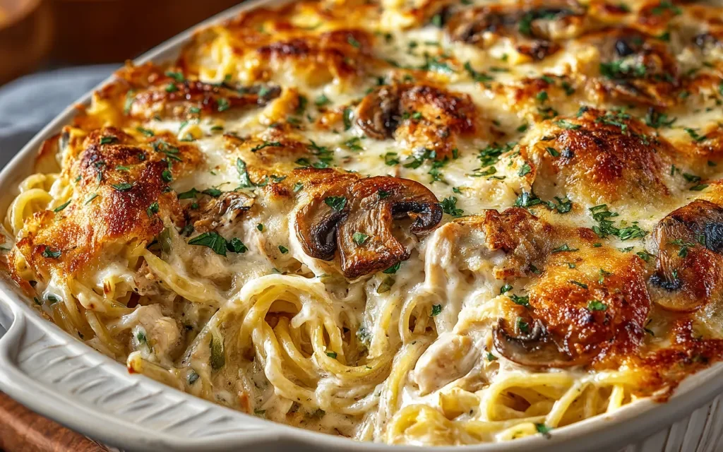Turkey Tetrazzini Casserole: A Mouthwatering Family Favorite