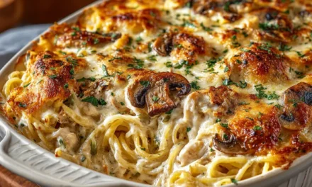 Turkey Tetrazzini Casserole: A Mouthwatering Family Favorite