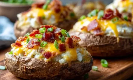Twice Baked Loaded Breakfast Potatoes – A Heavenly Family-Style Brunch