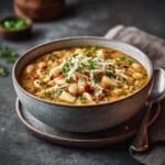 White Cheddar & Apple Chicken Chili