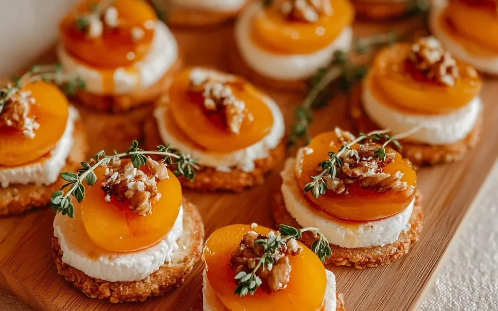 Apricot and Goat Cheese Appetizers – Express and Delightful