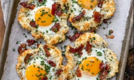 Bacon Parmesan & Chive Egg Clouds – A Heavenly Breakfast Delight