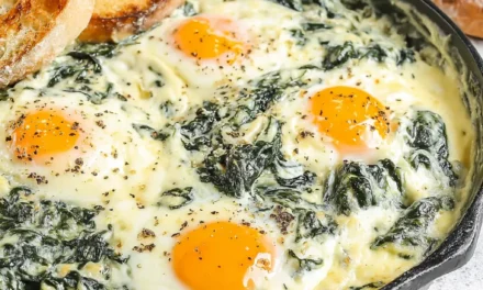 Baked Eggs Florentine: A Delightful Breakfast Delight