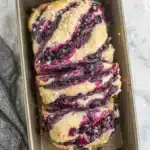Blueberry Babka with Almond Streusel