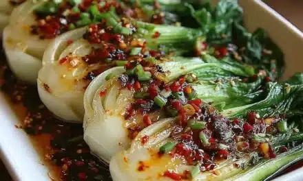 Bok Choy with Ginger Chili Sauce: A Flavorful and Quick Meal