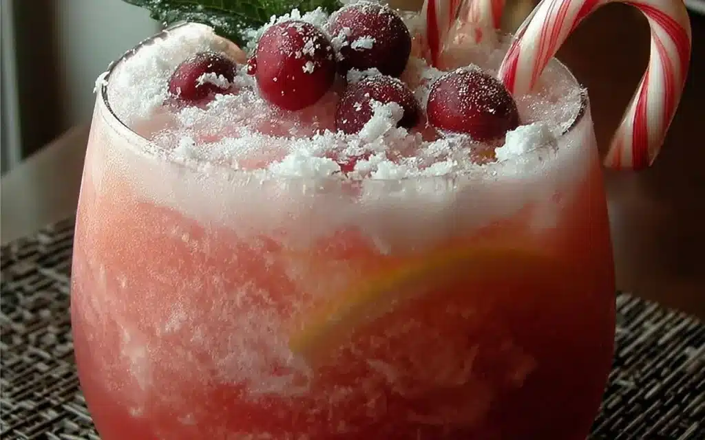 Candy Cane Christmas Punch: The Perfect Holiday Drink