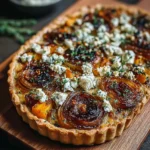 Caramelized Onion Butternut Squash Tart