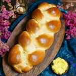 Cardamom Bread with Honey Orange Butter