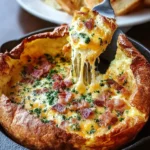 Cheddar Bacon Dutch Baby