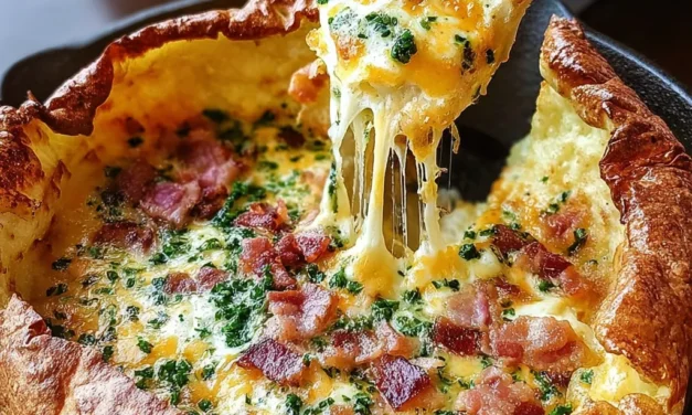 Cheddar Bacon Dutch Baby: A Scrumptious Express Breakfast