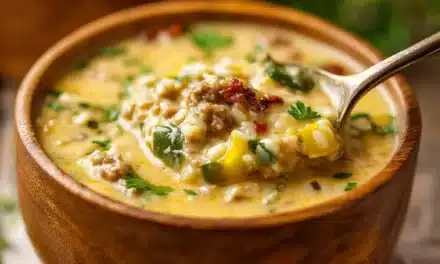 Cheese Stuffed Banana Peppers Soup – A Delectable Delight