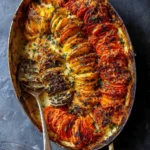 Cheesy Root Vegetable Gratin