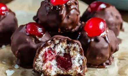 Cherry Bourbon Balls: Classic 20-Minute Cocktail Bites