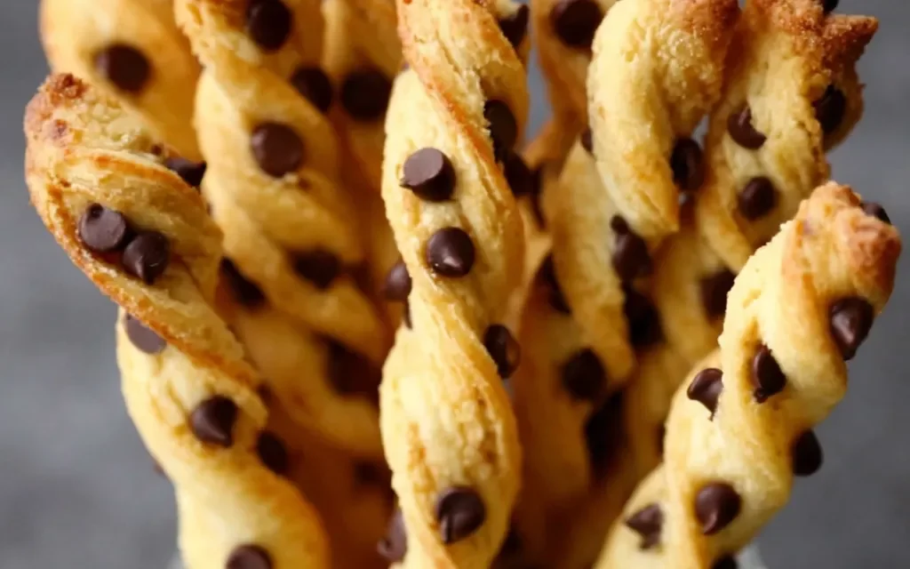 Chocolate Chip Cookie Dough Twists – A Delightful Family-Style Twist