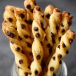 Chocolate Chip Cookie Dough Twists
